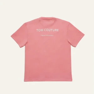 T SHIRT ROSE couture luxe